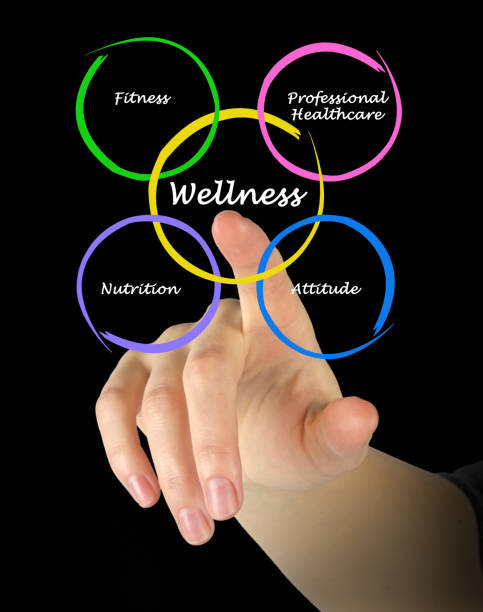 istock Diagram of wellness 823525568