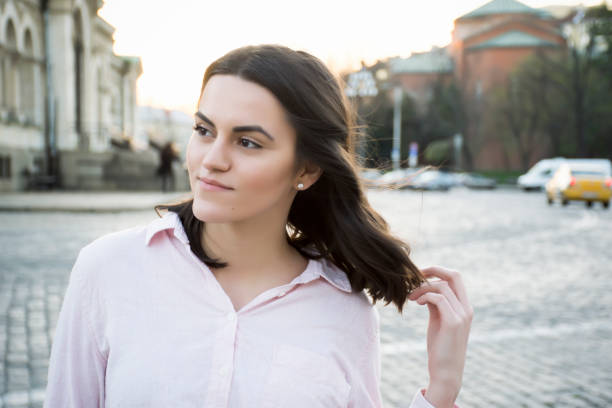 istock Woman in city 823534010