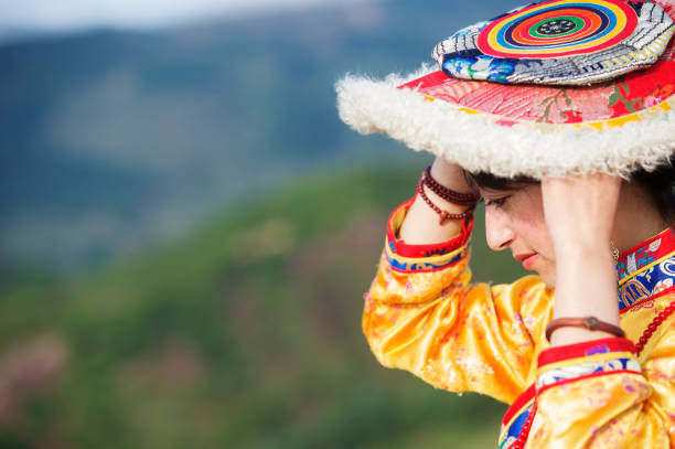 A Tibetan women