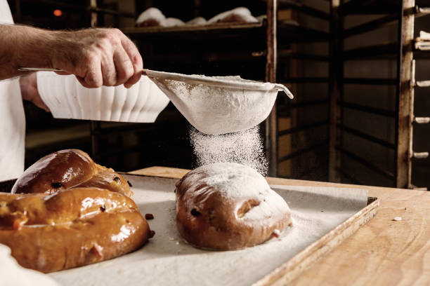 istock Sprinkles sugar on freshly baked sweet bun 823547456