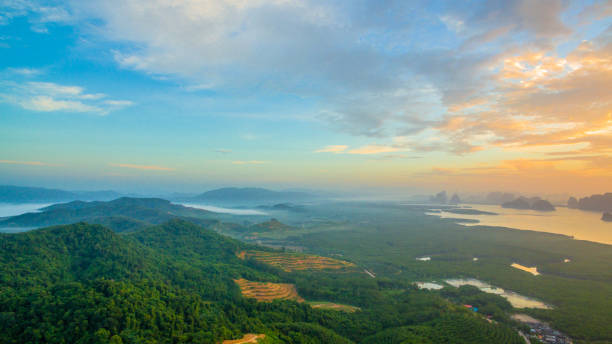 istock Stunning panoramic view at Samed Nang She viewpoint 823551836