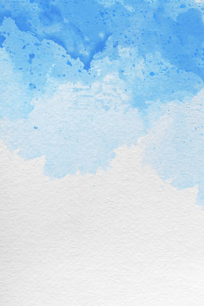 istock Abstract hand drawn watercolor background. Grunge texture for cards and your design. 823552788