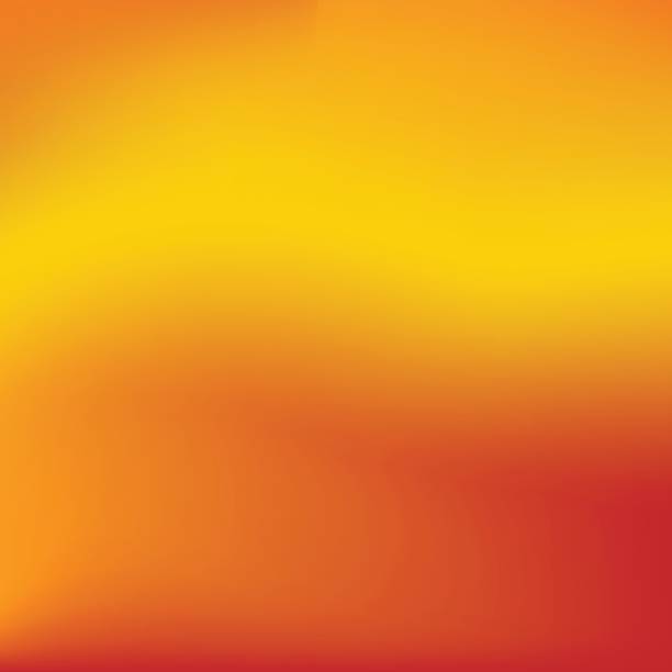 ilustrações de stock, clip art, desenhos animados e ícones de vector red and orange blurred gradient style background. abstract smooth colorful illustration, social media wallpaper. - sun sunlight symbol flame