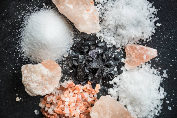 istock Different Kinds of Salts in Spoons 823578260
