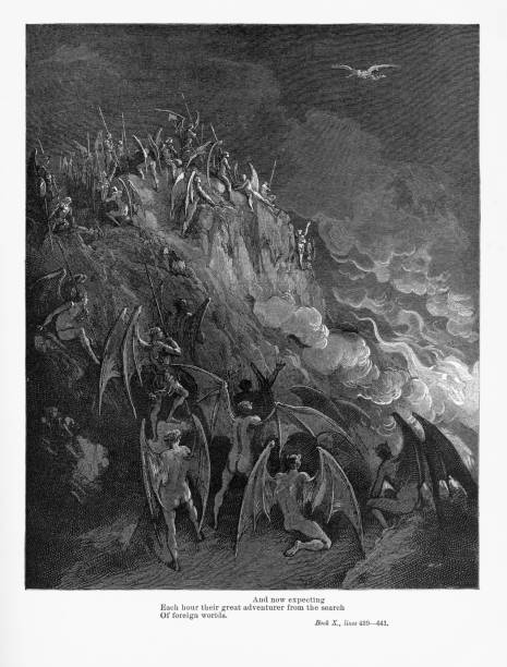 istock Each hour their great adventure from the search of foreign worlds Victorian Engraving, 1885 823602976