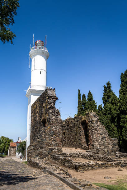 istock Lighthouse - Colonia del Sacramento, Uruguay 823616178