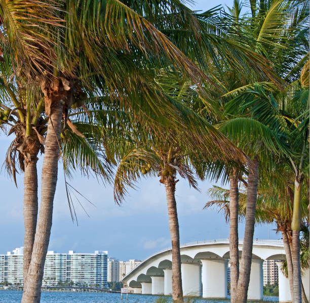 A photo of the Ringling Causeway in Sarasota, Florida