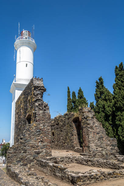 istock Lighthouse - Colonia del Sacramento, Uruguay 823620326