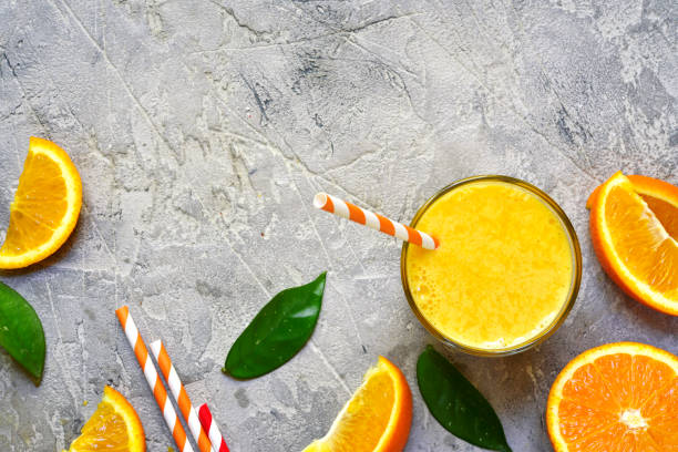 istock Fresh organic orange juice 823627172