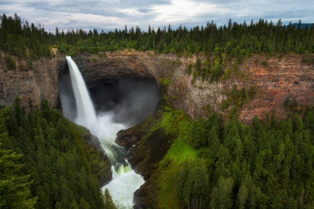 istock Helmcken Falls in Wells Gray Provincial Park in Canada 823631904