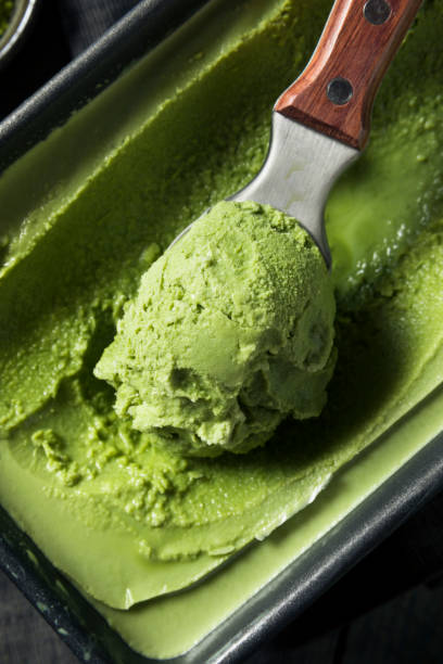 istock Homemade Grean Tea Matcha Ice Cream 823631968