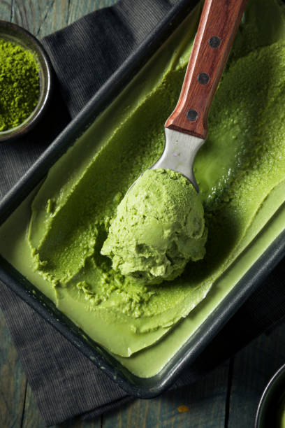istock Homemade Grean Tea Matcha Ice Cream 823639906
