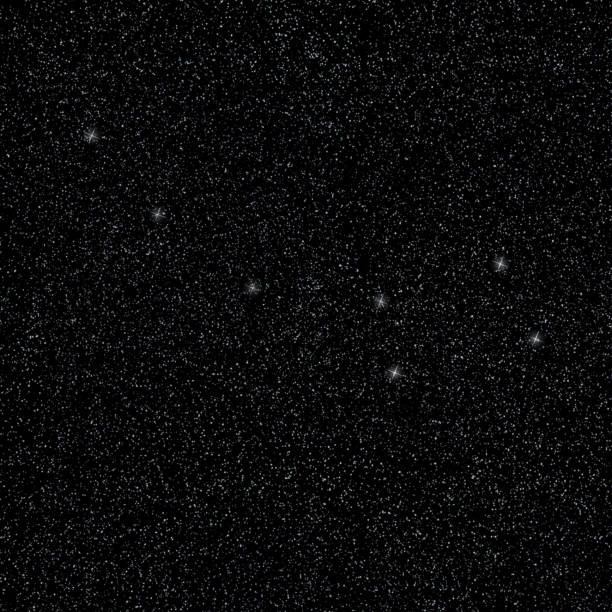istock Little Dipper constellation in night sky 823640758