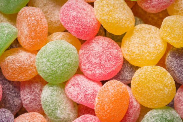 istock Close up of sugar coated candy 823647504