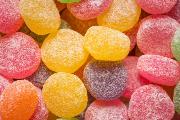 istock Close up of sugar coated candy 823647524