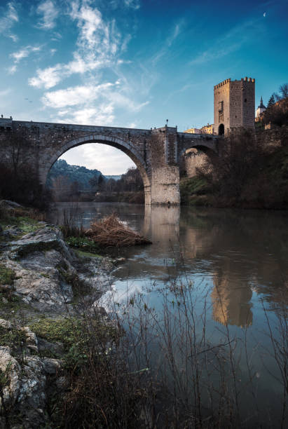 istock Alcantara Bridge , spanning the Tagus River, Toledo, Spain 823651306