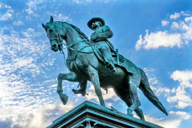 istock General John Logan Memorial Civil War Statue Logan Circle Washington DC. 823660738