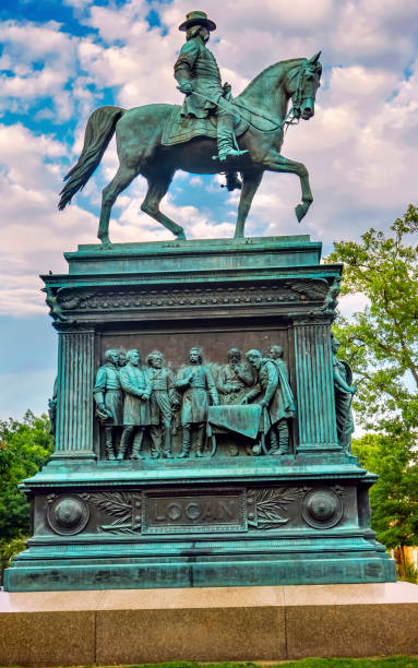 istock General John Logan Memorial Civil War Statue Logan Circle Washington DC. 823660774