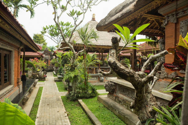istock Ubud palace, Bali - Inside the Ubud palace, Bali, Indonesia. 823661294