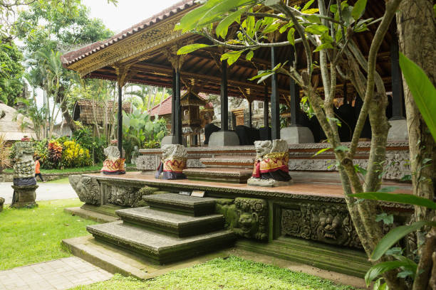 istock Ubud palace, Bali - Inside the Ubud palace, Bali, Indonesia. 823661320