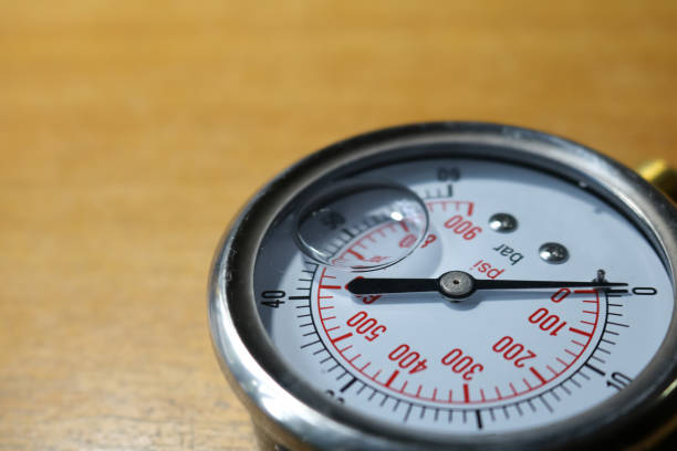 istock Air pressure gauge for industry 823661894