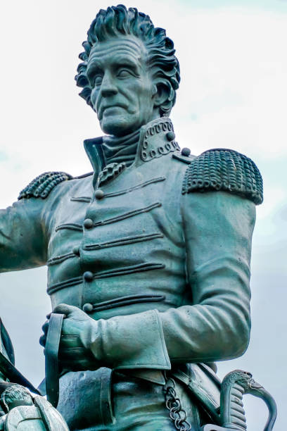 istock Jackson Statue Close Up Lafayette Park Pennsylvania Ave Washington DC 823661946