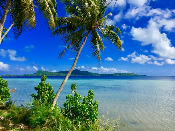 istock Coastline of Bora Bora 823683866