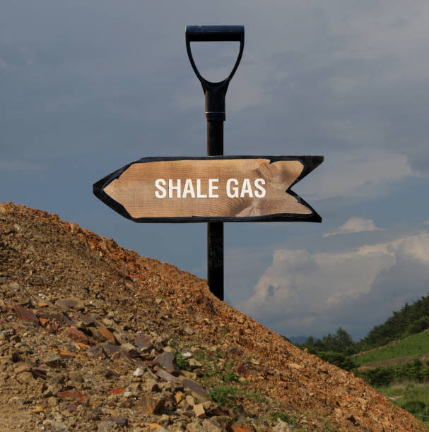 istock shale gas direction sign 823690194