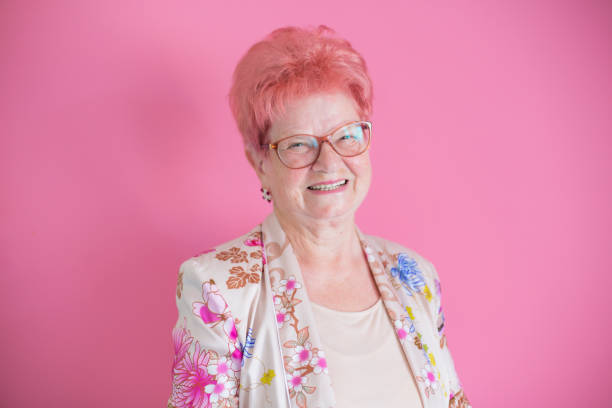 istock Smiling senior woman 823691122