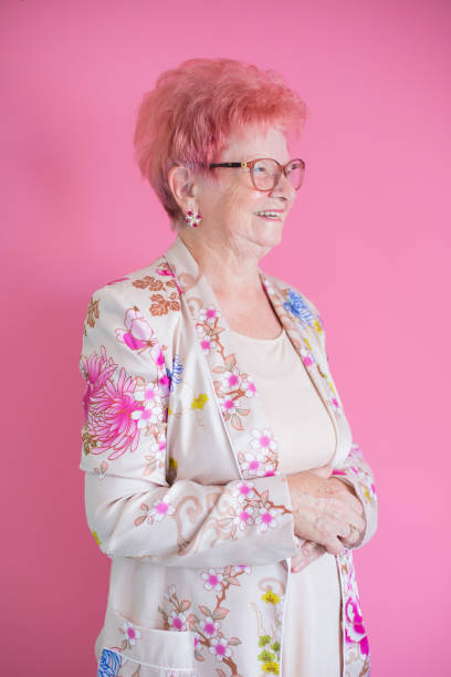 istock Profile of senior woman 823691124