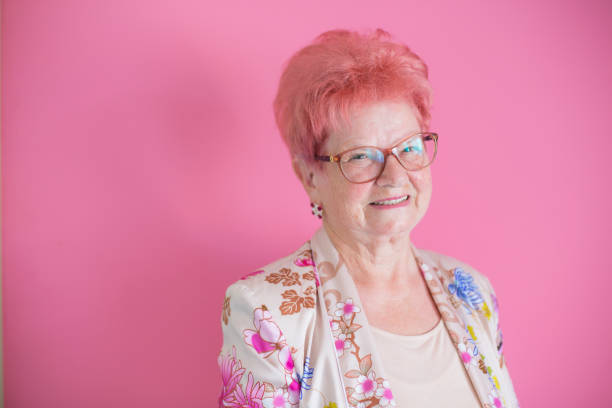istock Smiling senior woman 823691148