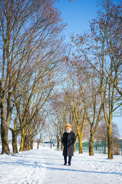 istock Senior with white beard, Kuchma and glasses in Park 823708258
