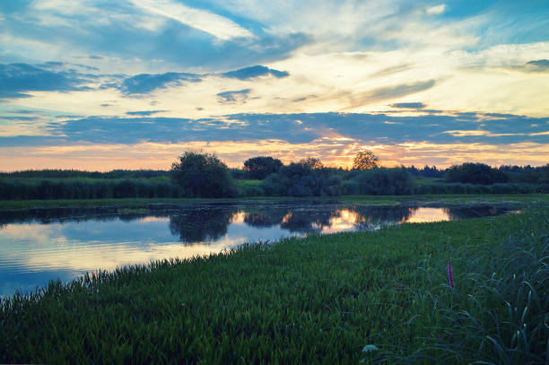 istock Sunset in the countryside 823709538