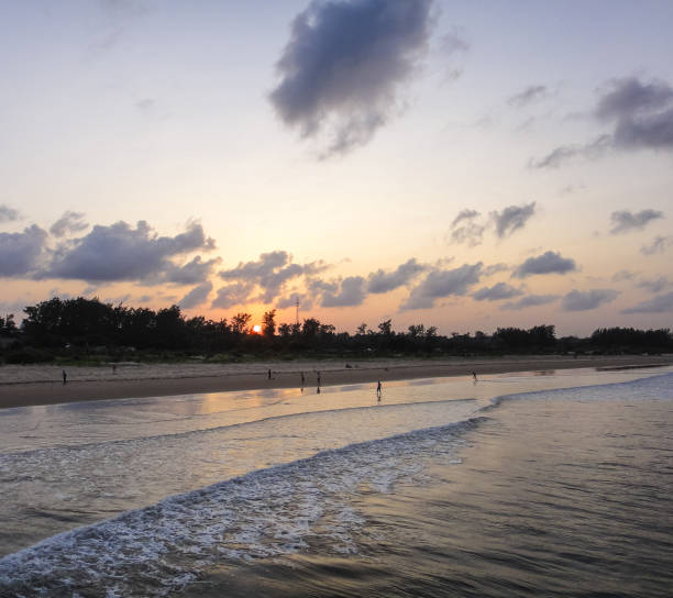 istock Sunset on the beach in Malindi. Kenya. Eastern Africa 823710144