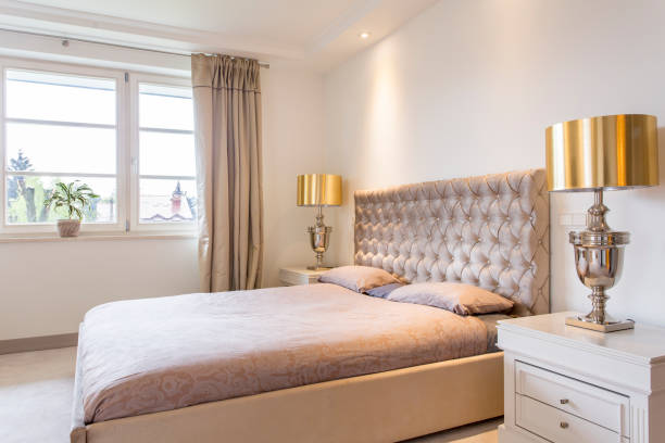 istock Fancy bedroom for luxurious living 823713316