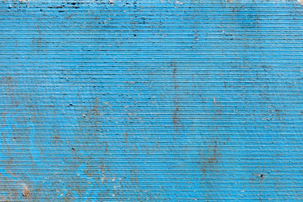 istock dirty blue wall from fibre cement board 823719048