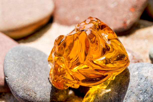 istock Amber on a beach of the Baltic Sea 823719202