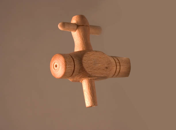 istock vintage wooden crane 823726626