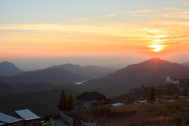 istock morning sun on Khao Kho 823732950