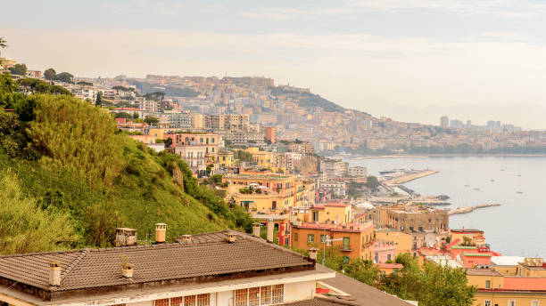istock Panoramic view of Naples, Italy. 823741480