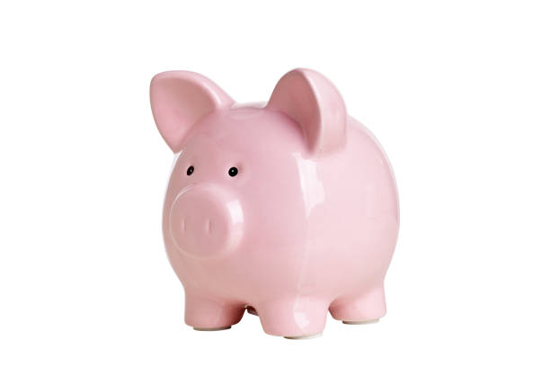 istock classic piggybank on white 823748224