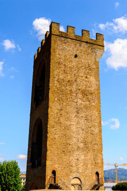 istock Old tower of Florence, Italy. 823756404