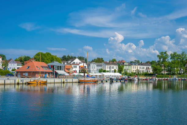 istock Townscape at the harbor in Neustadt Holstein 823762818