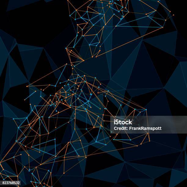 Computer Node Pattern Image Cave Vector Network Nodes Pattern Stock Illustration - Download Image ...