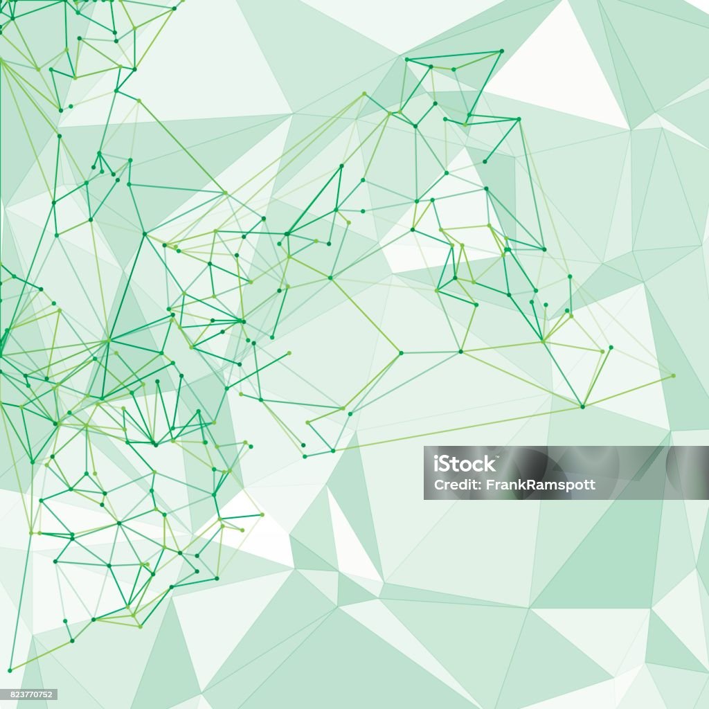 Nature Vector Network Nodes Pattern Stock Illustration - Download Image ...