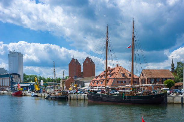 istock View over the harbor of Neustadt in Holstein 823771728