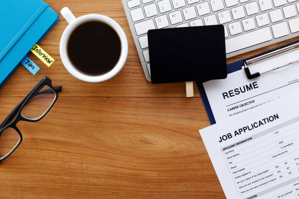 istock Job hiring and applying background 823783260