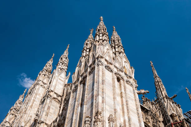 istock Milan Cathedral (Duomo di Milano),  the largest cathedral in Italy 823787932