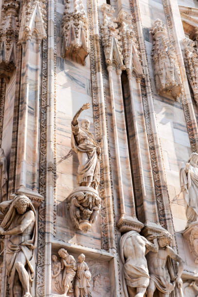 istock Milan Cathedral (Duomo di Milano),  the largest cathedral in Italy 823787946