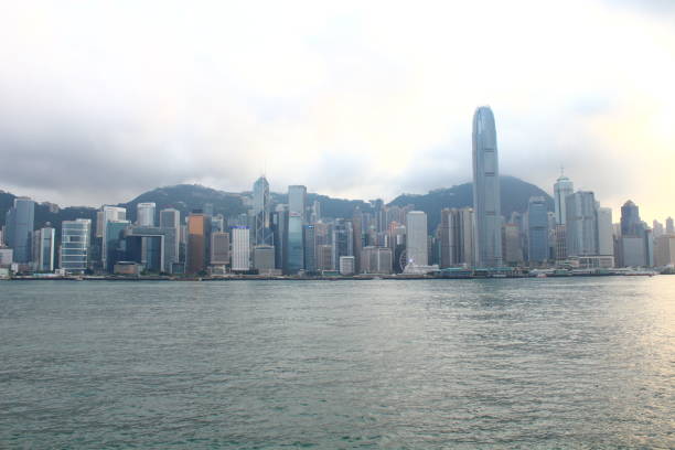 istock Wonderful city scenery in Hong kong 823788596